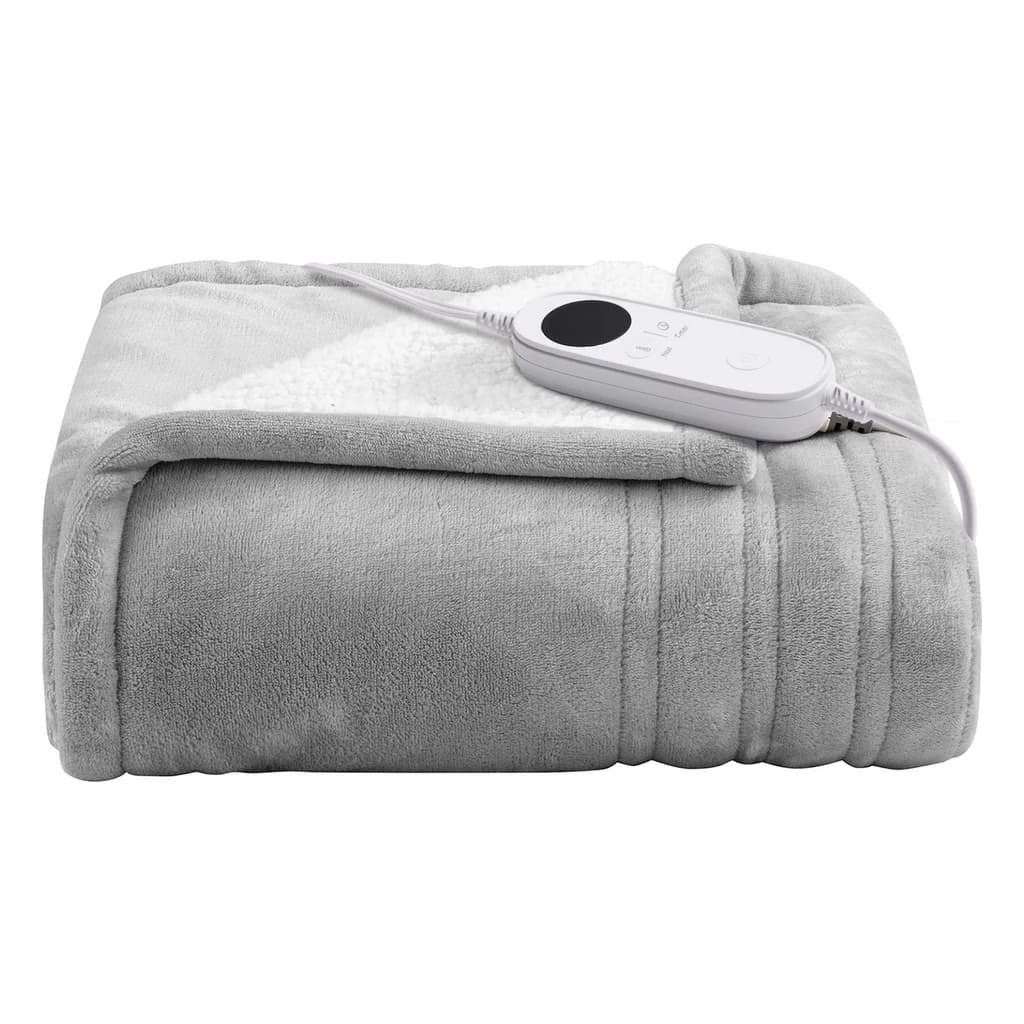 Heated Fleece Throw with Three Heat Settings