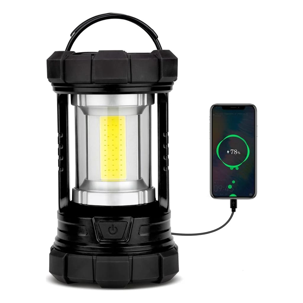 Rechargeable Camping Lantern with Power Bank